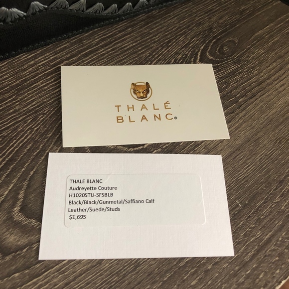 *NWT* THALE BLANC Audreyette Couture in Black - Picture 4 of 6